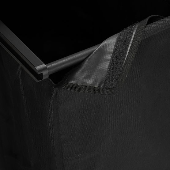 Bamboo Laundry Basket HANOI BLACK