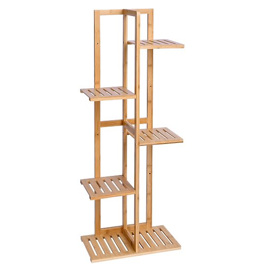 Bamboo Plant Stand Gutren with 6 Shelves
