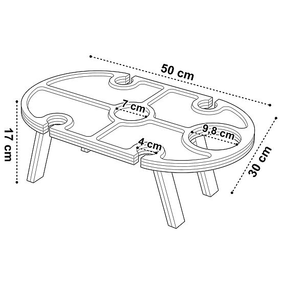 Bamboo Serving Board DELIA