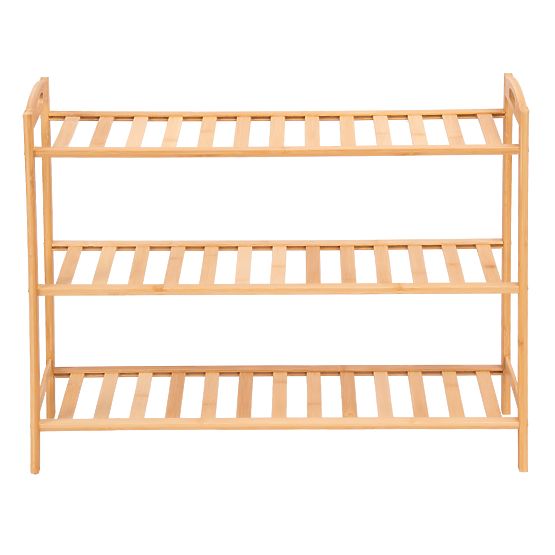 Bamboo Shoe Rack 3 Levels Astaria