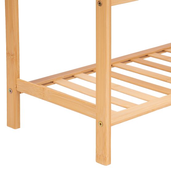 Bamboo Shoe Rack 3 Levels Astaria