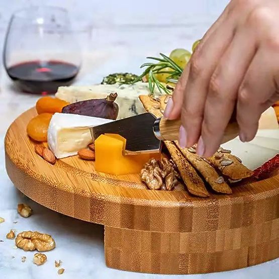 Bamboo Snack and Cheese Board Andra