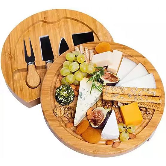 Bamboo Snack and Cheese Board Andra