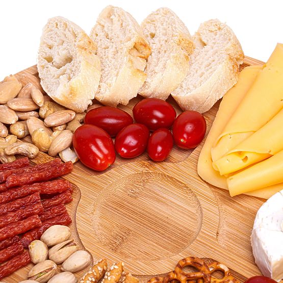 Bamboo Snack and Cheese Board Gracja