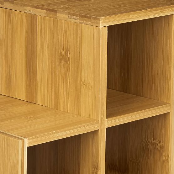 Bamboo Wine Rack SOLARIS Natural