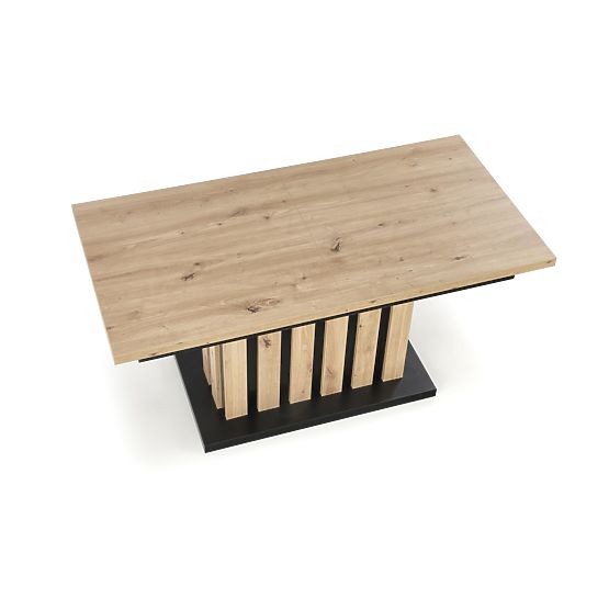 BARETTI Coffee Table Oak Artisan/Black