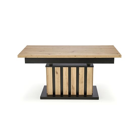 BARETTI Coffee Table Oak Artisan/Black