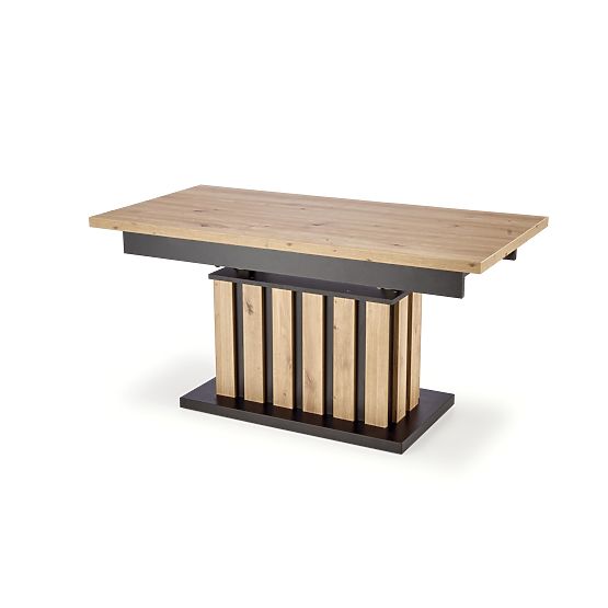 BARETTI Coffee Table Oak Artisan/Black