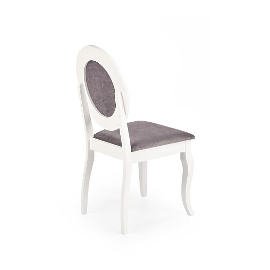 BAROCK Chair White/Grey (1p=2pcs)