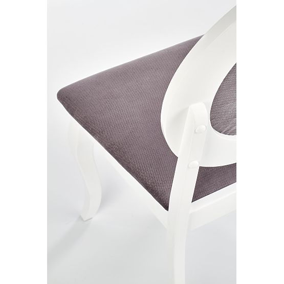 BAROCK Chair White/Grey (1p=2pcs)