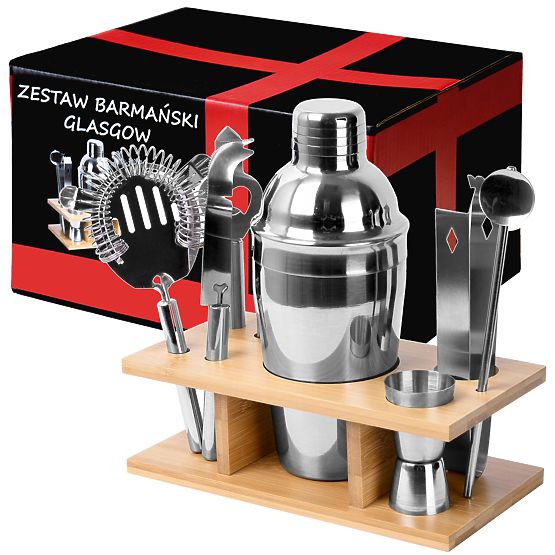 Bartender Set Glasgow 9 Pieces