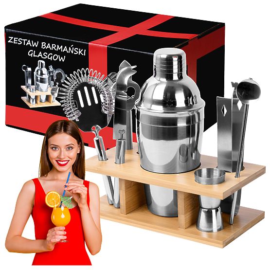 Bartender Set Glasgow 9 Pieces