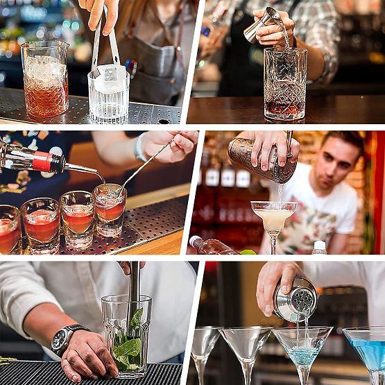 Bartender Set LOGAN 11 Pieces with Box