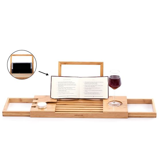 Bathroom Accessories MELEDYN Light Brown Boho Style Freestanding for Indoor Use Homede