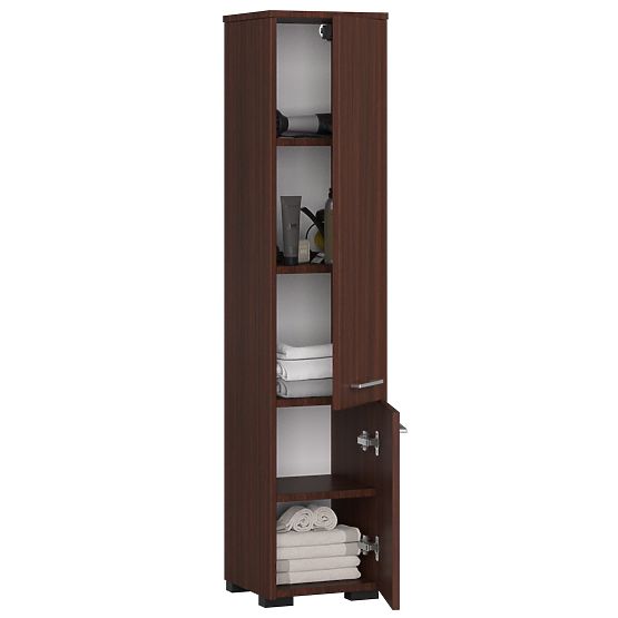 BATHROOM CABINET FIN COLUMN 30 2D 140cm WENGE