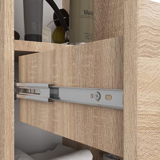 BATHROOM CABINET FIN COLUMN 30 2D 1SZ 1W 140cm PK SONOMA