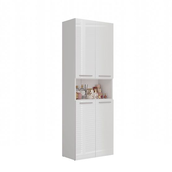 Bathroom Cabinet Nel 2K/DK WHITE GLOSS