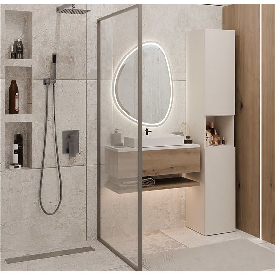 Bathroom Cabinet Nel III CASHMERE