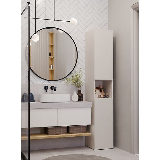 Bathroom Cabinet Nel III CASHMERE