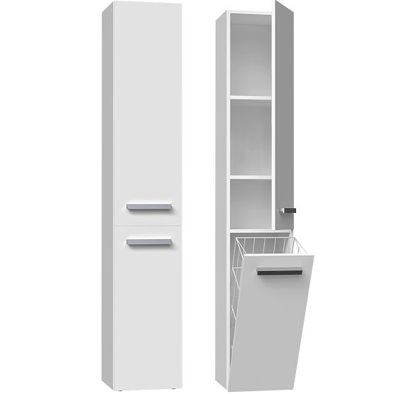 Bathroom Cabinet Nel IV WHITE