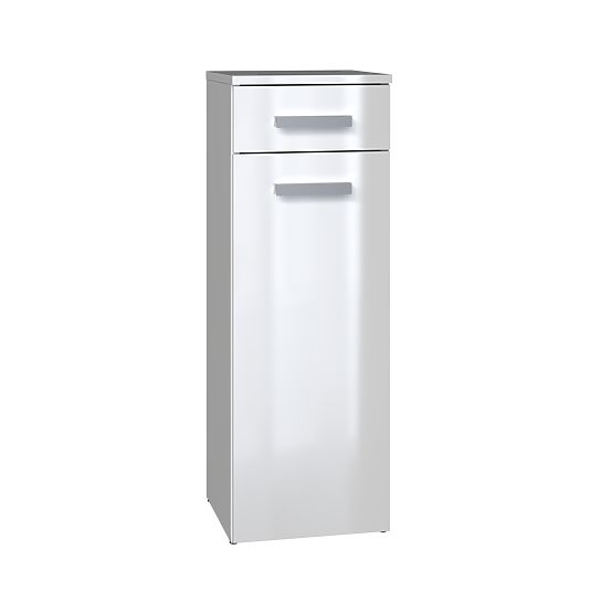Bathroom Cabinet Nel V DS WHITE GLOSS