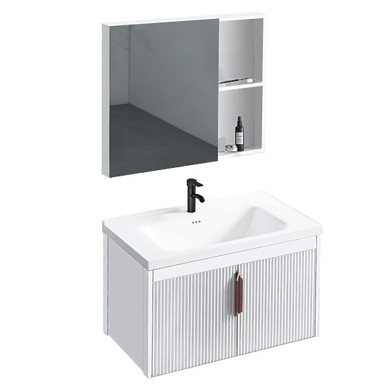 Bathroom Furniture Set with Sink Astor 60 cm White