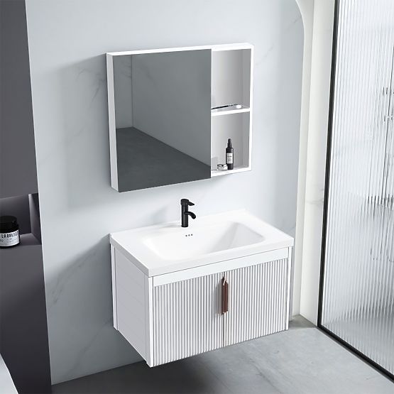Bathroom Furniture Set with Sink Astor 60 cm White