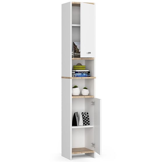 BATHROOM SHELF BETI 2D 2W WHITE