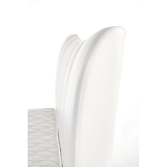 Upholstered bed 160x200 SANDY - light grey