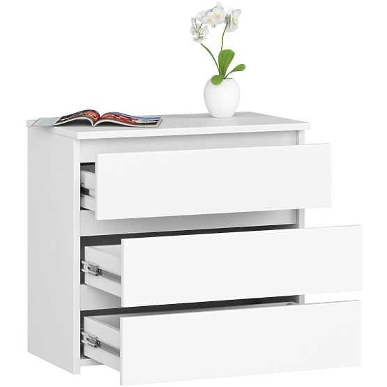 BEDSIDE TABLE CL3 60 cm WHITE