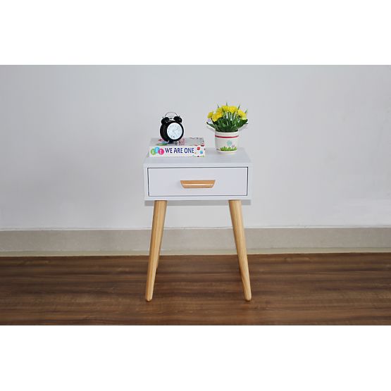 Bedside table with drawer LANA