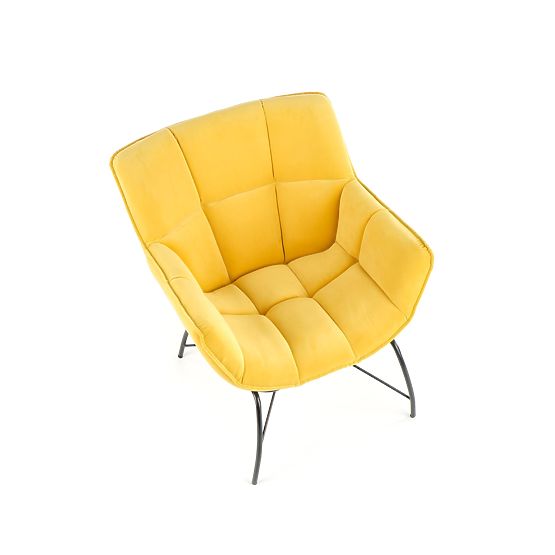 BELTON Yellow Relaxation Chair (1p=1pc)