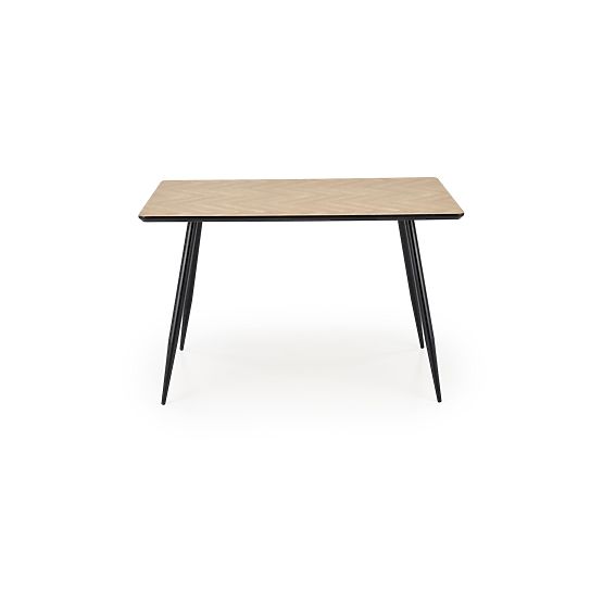 BERTO Table Top - Natural, Leg - Black (2p=1pc)