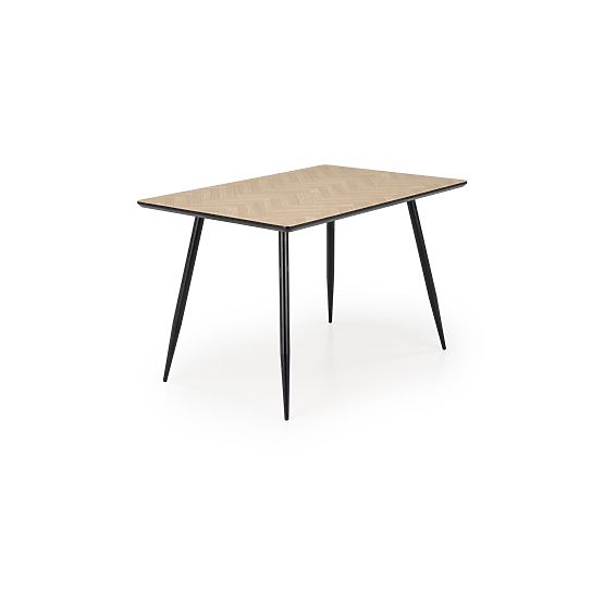 BERTO Table Top - Natural, Leg - Black (2p=1pc)