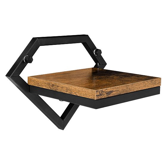 Black Metal Wall Planter Doron Rustic Loft