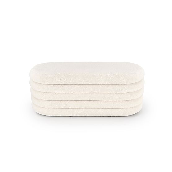 BLISS Bench with Storage, Cream (1p=1pc)