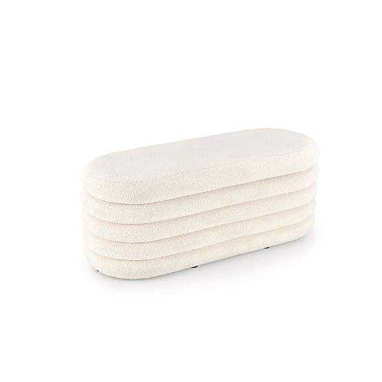 BLISS Bench with Storage, Cream (1p=1pc)