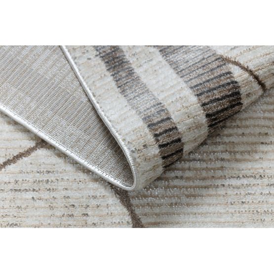 BLISS Z201Z128 Carpet Cream / Beige - Frame, Geometric, Modern, Structural