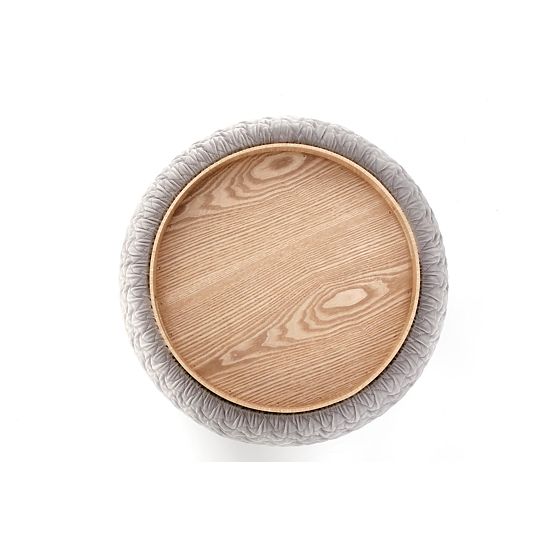 BONO Pouf Light Gray (1p=1pc)