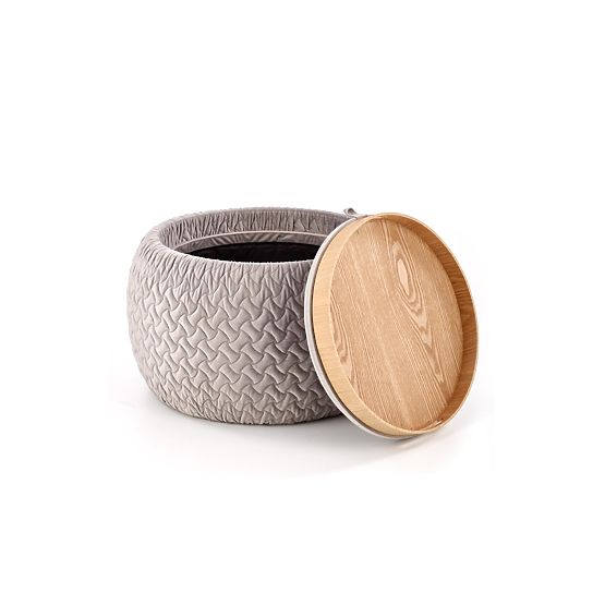 BONO Pouf Light Gray (1p=1pc)