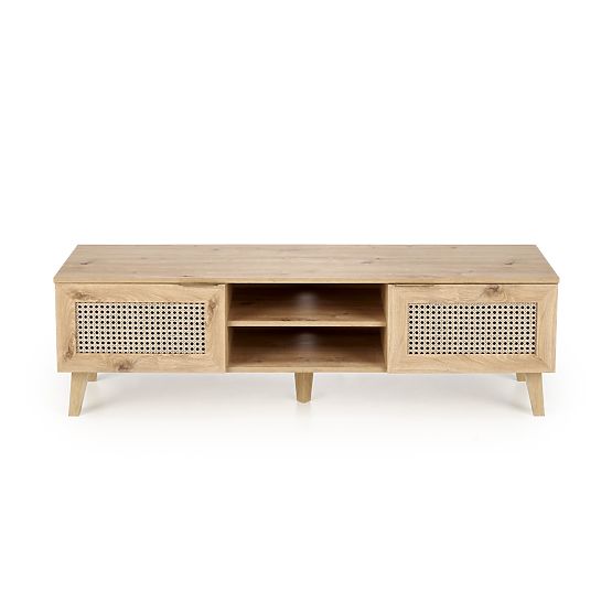BORNEO RTV-1 TV Stand Artisan Oak/Black (1p=1pc)