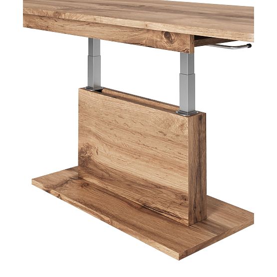 BUSETTI Coffee Table Top: Oak Wotan, Legs: Oak Wotan (2p=1pc)