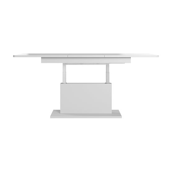 BUSETTI Coffee Table Top: White Matte, Legs: White Matte (2p=1pc)