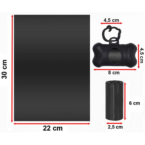 BUSTER Dog Waste Bags 1400 Pieces