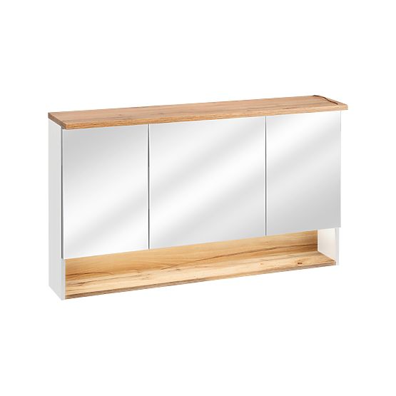 Cabinet with Mirror 120 cm 3 Doors
