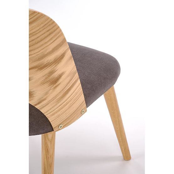 CADIZ Chair Natural Oak / Gray (1p=2pcs)