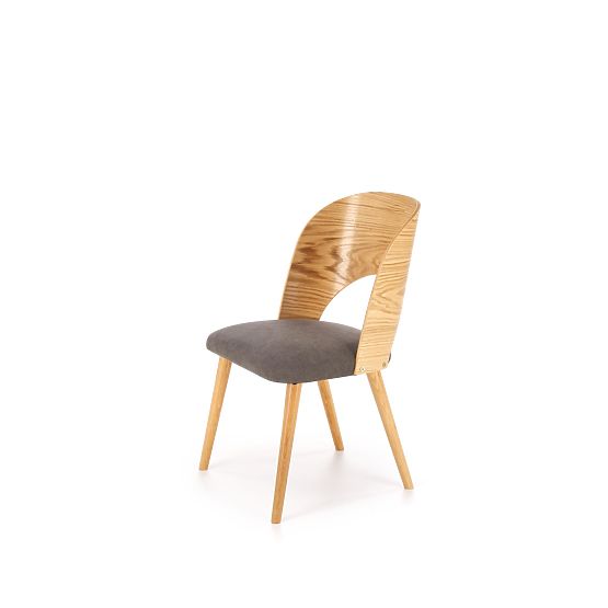 CADIZ Chair Natural Oak / Gray (1p=2pcs)