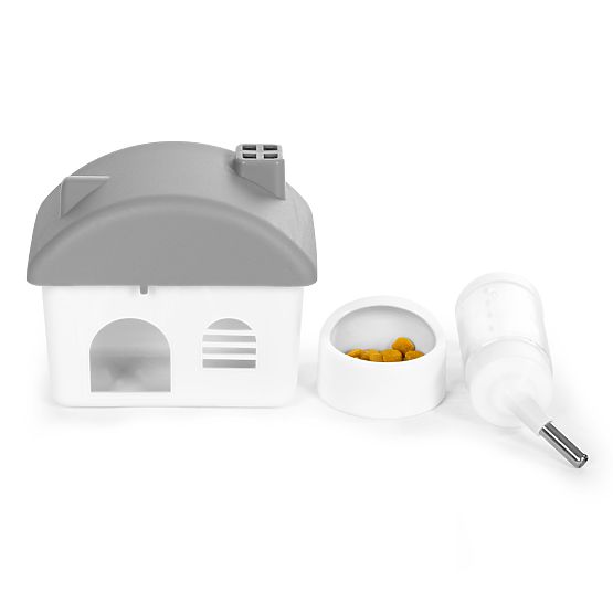 Cage for Hamster, Guinea Pig, and Rodents with Full Equipment