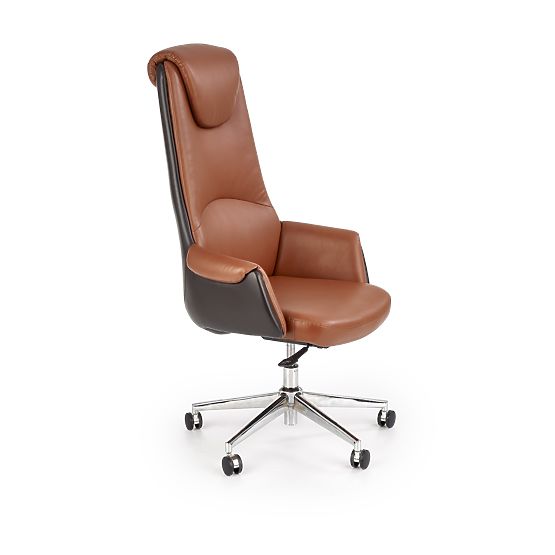 CALVANO Office Chair Dark Brown / Light Brown