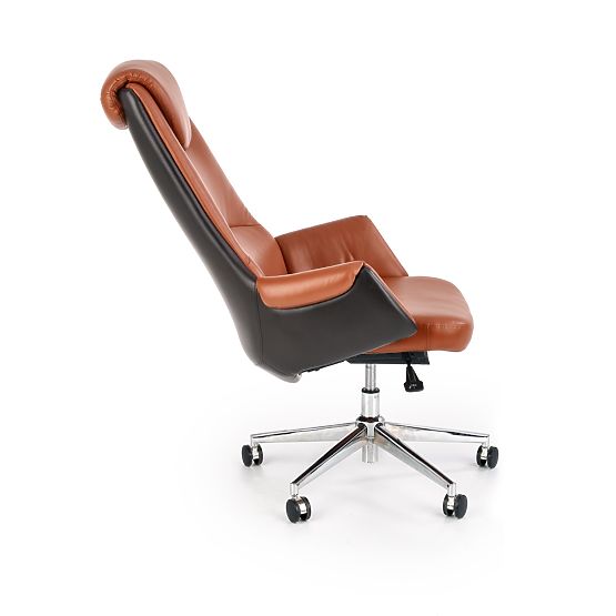 CALVANO Office Chair Dark Brown / Light Brown